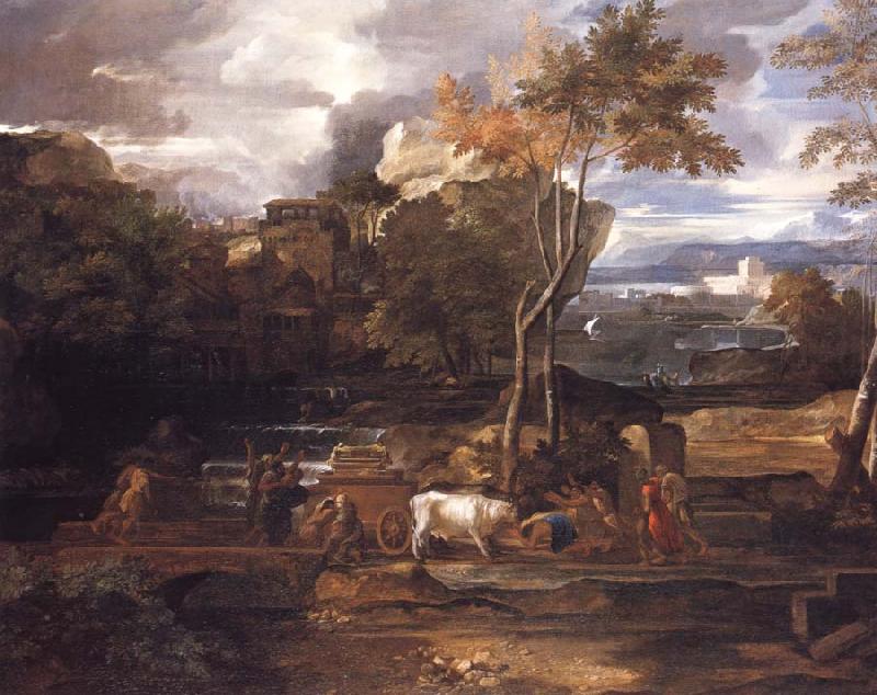 Bourdon, Sebastien The Return of the Ark oil painting image